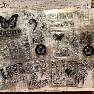 Stidio112 Love/Nature Stamp 27 Piece Set